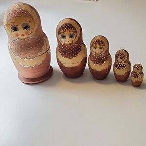 Hand-Painted Russian Nesting Dolls